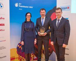 Podnikatelem roku Zlínského kraje se stal Tomáš Dudák z plastikářské firmy SPUR