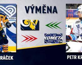 Berani získali Kratochvíla z Komety, do Brna míří Ondráček