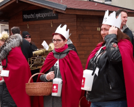 Do ulic Hodonína se vrátil Tříkrálový průvod