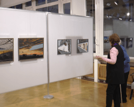 V kolektivním domě byla zahájena výstava Zlín v obrazech