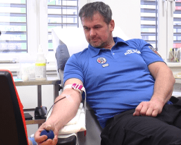 Strážníci městské policie ve Vsetíně darovali krev