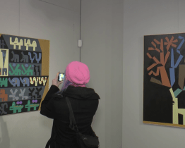 V napajedelském muzeu zahájili výstavu Františka Petráka