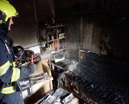 Požár bytu v Rožnově pod Radhoštěm má dvě zvířecí oběti