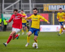 Zlín ztratil v Brně nadějné vedení, podeváté v sezoně remizoval 