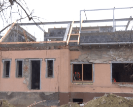 Výstavba Stacionáře Vlaštovka je v polovině