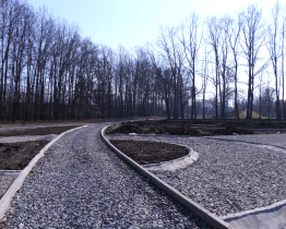 Revitalizace parku Mezivodí v Hulíně se blíží ke konci