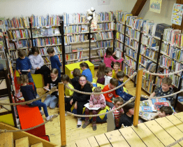 Uherskohradišťská knihovna pozvala děti na pohádkové nocování