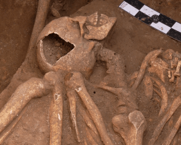 Archeologické nálezy na Modré odhalily nové hroby se třemi kostrami