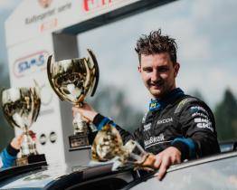 Březík ovládl Rallysprint Kopná, vyhrál s obrovským náskokem 