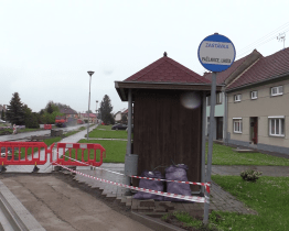 Zlínský kraj opravuje průtah místní částí Lhota