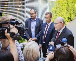 Ministr zdravotnictví Vlastimil Válek navštívil Zlínský kraj