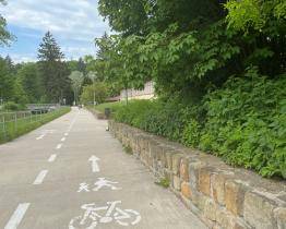 Propojení Luhačovic s Uherským Brodem cyklostezkou je zase o krok dál