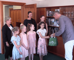 Veselský starosta poblahopřál úspěšným gymnastkám