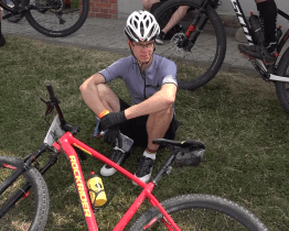 V okolí Parku Rochus měřili své síly závodníci na horských kolech