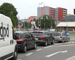 Na rožnovské křižovatce U Janíka došlo ke změně jízdních pruhů