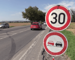 ŘSD opravuje silnici mezi Kroměříží a Hulínem