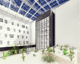 Zástupci Jihomoravského kraje představili v Hodoníně projekt obnovy S-centra, které před dvěma lety poničilo tornádo. Nové zázemí nabídne kapacitu sto dvacet lůžek. Klientům by se mělo otevřít začátkem roku 2026. 