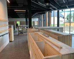 Zrekonstruovaná knihovna v Rožnově pod Radhoštěm se už brzy otevře veřejnosti