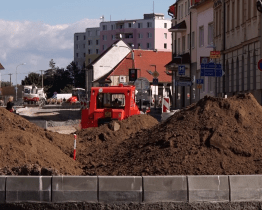 Oprava ulic Rumunská a Lány je v plném proudu