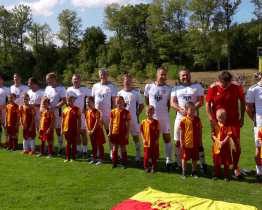 Na oslavách 90 let fotbalu v Bojkovicích se utkaly legendy v čele s Petrem Švancarou