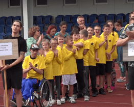 Děti ze speciálních škol si užily olympiádu