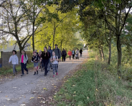 Skauti připravili tradiční Podzimní veselské kolečko  