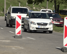 V místní části Vrbětice zastaví řidiče semafor