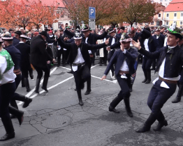 Strážnická chasa slavila Svatomartinské hody