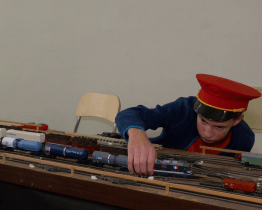 Vláček kolejáček projížděl Redutou už po deváté