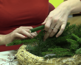 Veselské Centrum pro rodinu nabízelo výrobu adventních věnců