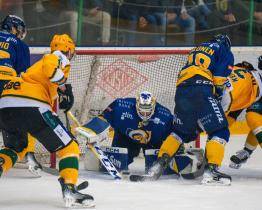 Skvělý Huf vychytal Zlínu výhru proti Vsetínu. Derby rozhodly nájezdy 