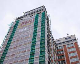 Oprava Baťova mrakodrapu je hotová, zbývá sundat lešení