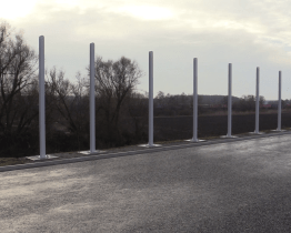 Na dálnici D55 ochrání ptáky speciální sítě