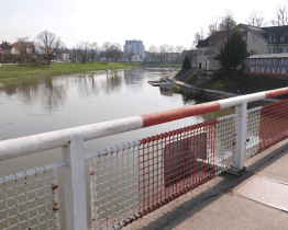 Oprava mostu přes Moravu přinese i novinky v Rybárnách