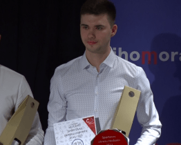 Sportovcem roku okresu Hodonín se stal rychlobruslař Lukáš Steklý 