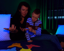 ZŠ Šafaříkova zprovoznila novou snoezelenovou místnost