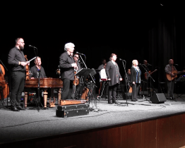 Hodonín si užil společný koncert kapel Javory Beat a Hradišťan