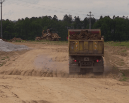 Stavba Palačovské spojky začala zemními pracemi