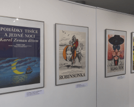 Kino Hvězda vystavuje české filmové plakáty