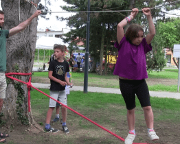 Během dětského dne ve Veselí zahájil provoz park na náměstí 24. dubna