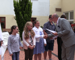 Vedení Kyjova ocenilo nejlepší žáky škol