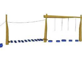 V otrokovickém přístavišti vyroste ještě o prázdninách nový lanový park