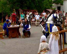 Vsetínský zámek ovládli templáři