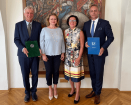 Vedení Kyjova podepsalo memorandum o spolupráci s Pezinkom