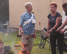 Otrokovická TJ Jiskra vylákala rodiny s dětmi za pohybem i opékáním