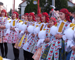V Mařaticích měli sice jen starší stárky, zato chasa byla početná