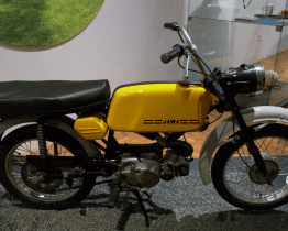 Ve Slováckém muzeu můžete obdivovat motocykly značky Jawa 