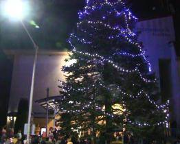 Rozsvícení vánočního stromu v Prušánkách provázel trh a bohatý program