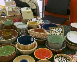 Dobročinný vánoční jarmark byl plný originálních výrobků