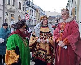 Tříkrálovou sbírku v Uherském Brodě zahájili v kostele